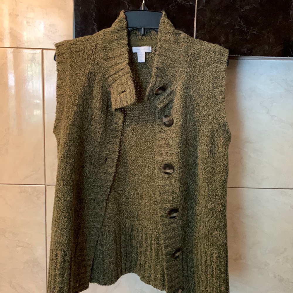 Charter Club Sleeveless Cardigan